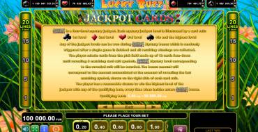 Lucky Buzz: Джекпот