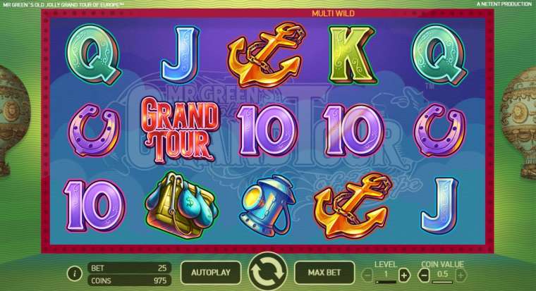Видео покер Mr. Green’s Grand Tour демо-игра