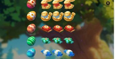Mystery Egg Surprise: Таблица выплат
