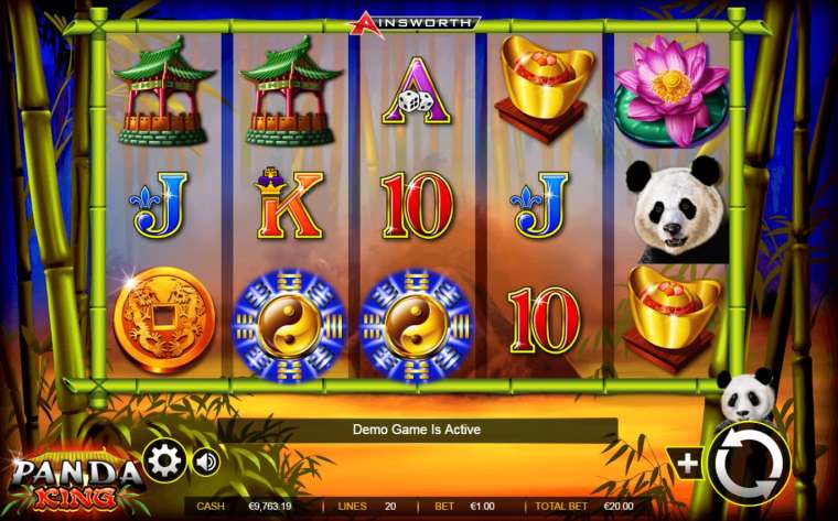 Видео покер Panda King демо-игра