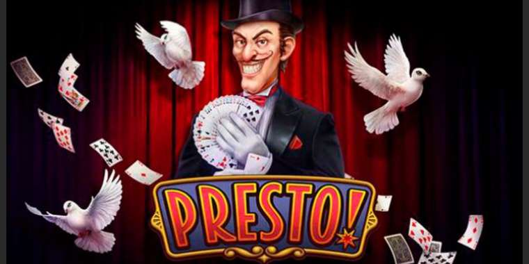 Видео покер Presto! демо-игра