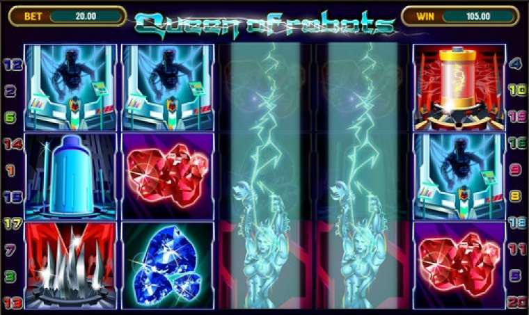 Видео покер Queen of Robots демо-игра