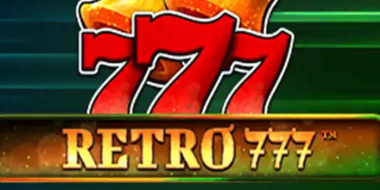 Видео покер Retro 777 демо-игра