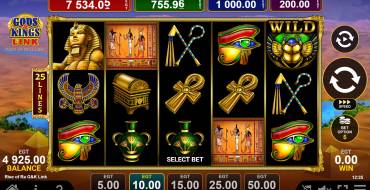Rise of Ra Gods & Kings Link: Игровой автомат