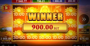 Rise of Ra Gods & Kings Link: Выигрыши
