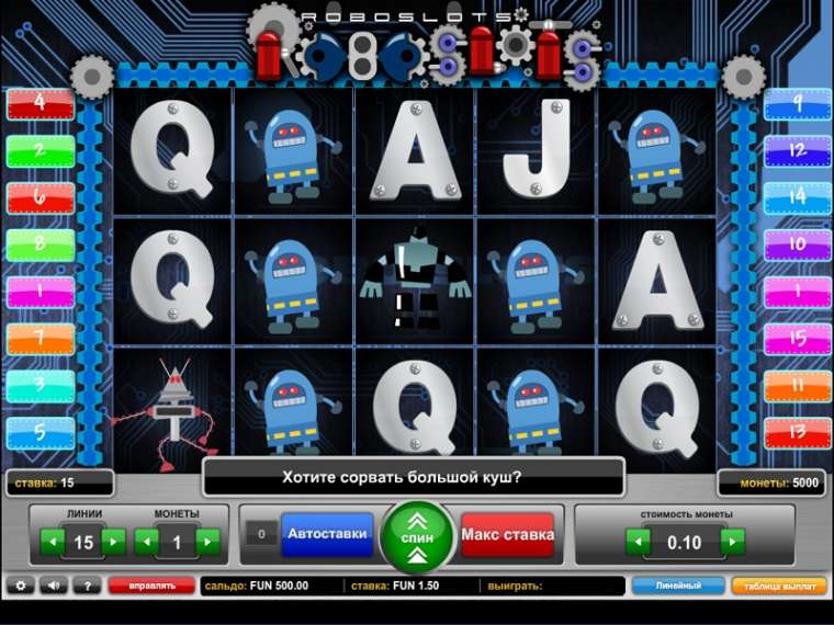 Видео покер Roboslots демо-игра