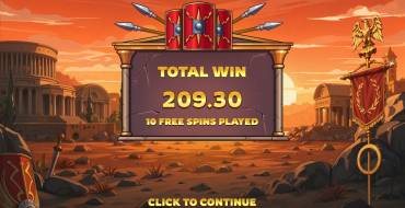 Roman Bonanza: Выигрыши