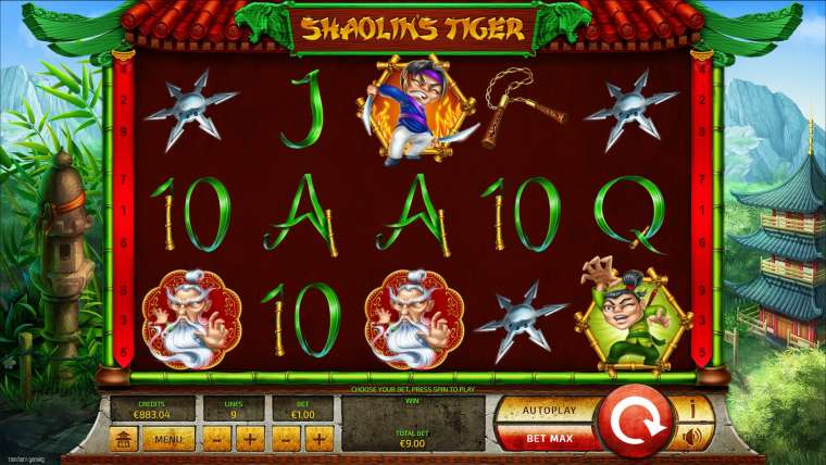 Онлайн слот Shaolin’s Tiger играть