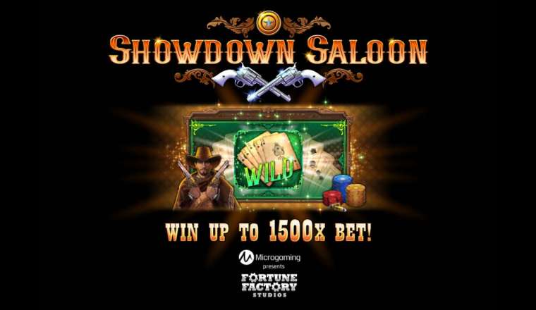 Видео покер Showdown Saloon демо-игра