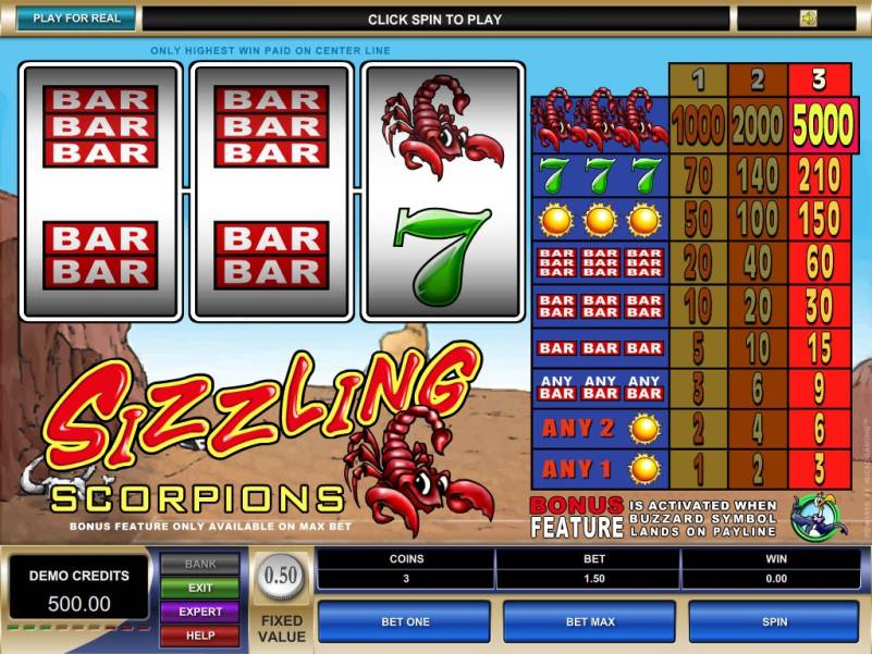 Sizzling Scorpions