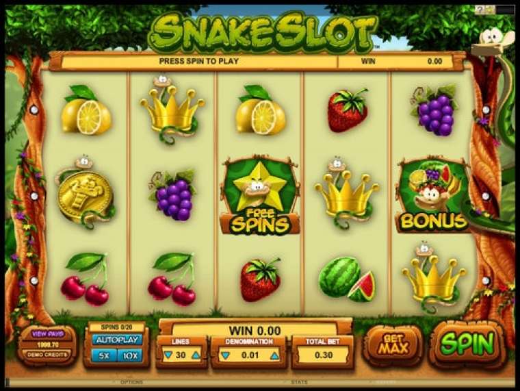 Видео покер Snake Slot демо-игра