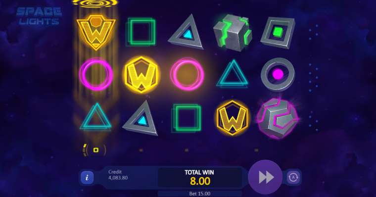 Видео покер Space Lights демо-игра