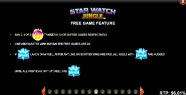 Star Watch Jungle: Фриспины и/или респины