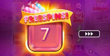 Sweet Gummy: Фриспины и/или респины