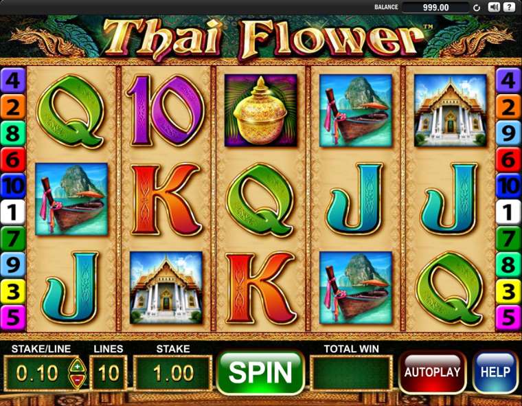 Видео покер Thai Flower демо-игра