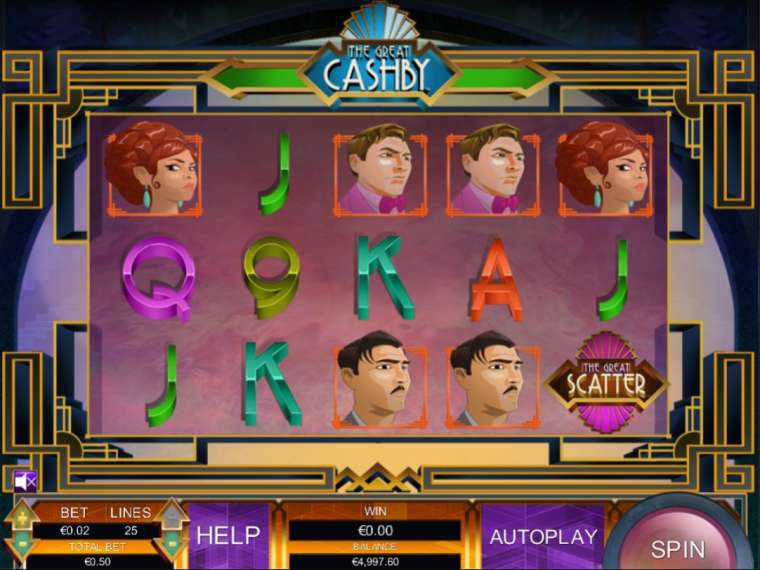 Видео покер The Great Cashby демо-игра