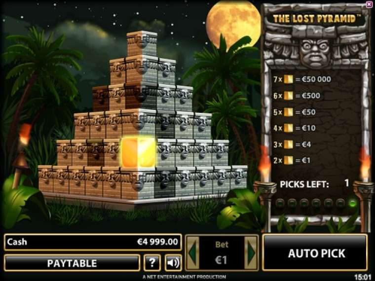 Видео покер The Lost Pyramid демо-игра