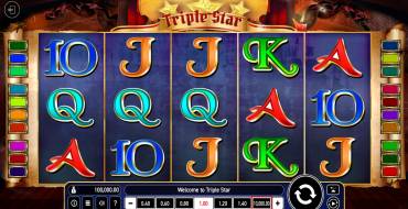 Triple Star: Игровой автомат