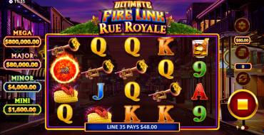 Ultimate Fire Link Rue Royale: Выигрыши