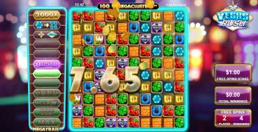 Vegas Rush: Выигрыши