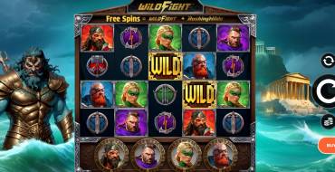 Vikings Go To Olympus WildFigh RushingWilds: Игровой автомат