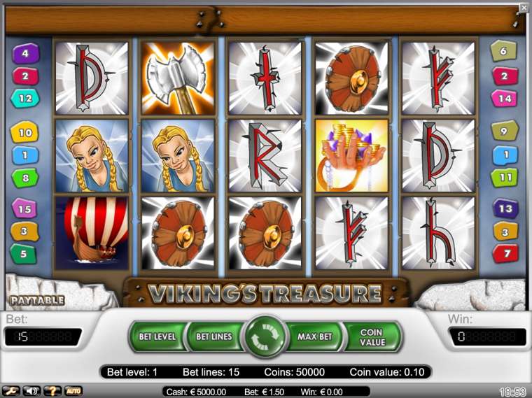 Видео покер Vikings Treasure демо-игра