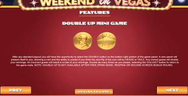 Weekend in Vegas: Бонусные игры
