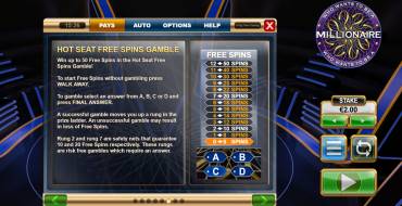 Who Wants to be a Millionaire Megaways: Риск-игра
