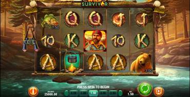 Wild Survivor: Игровой автомат