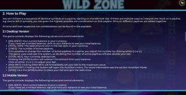 Wild Zone: Правила