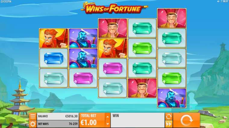 Онлайн слот Wins of Fortune играть