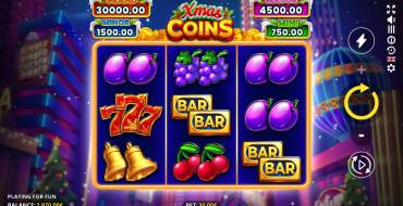 Xmas Coins: Интерфейс