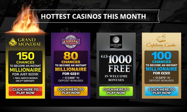 популярнейшие казино сети CasinoRewards