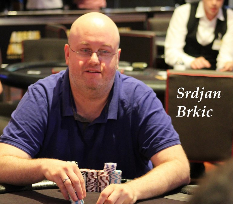 Срджан Бркич на турнире по H.O.R.S.E. покеру 2019 Aussie Millions