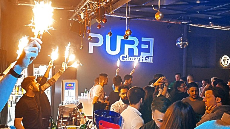 Вечеринка в ночном клубе «Pure» в Лас-Вегасе