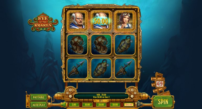 Игровой автомат Eye of the Kraken