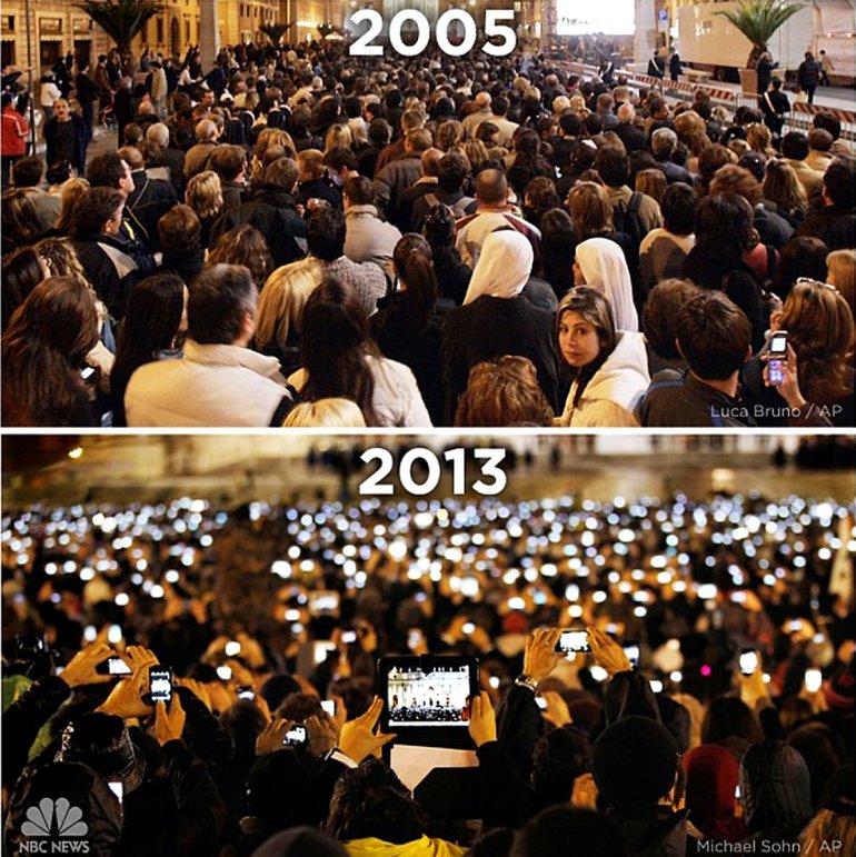 выборы Папы Римского разница в 2005м году и в 2013м