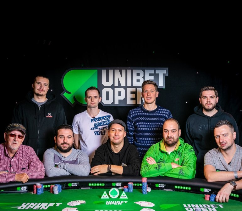 Финалисты основного события турнира серии 2018 Unbet Open Dublin